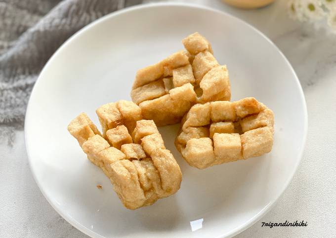 Cara membuat Tahu domino Cara membuat Tahu domino