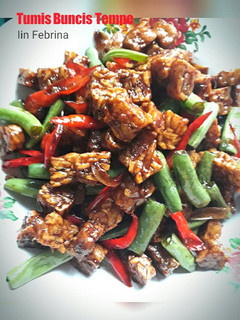 Foto resep Tumis tempe buncis