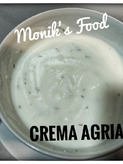 Una foto de Crema Agria