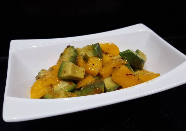 Comment pour faire Parfait Salade avocat mangue