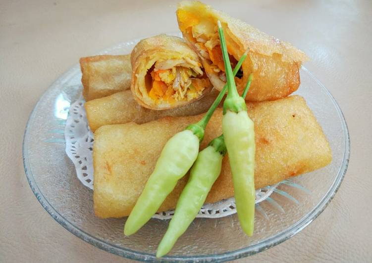 Bagaimana Membuat Lumpia sayur yang Lezat