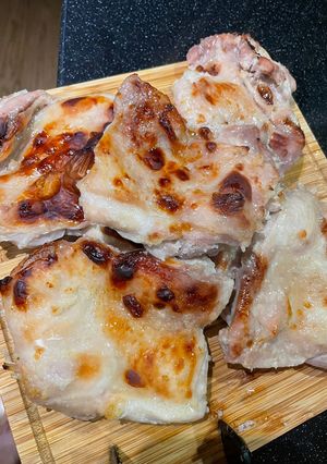 鹽麴烤雞腿排 的食譜成品照片