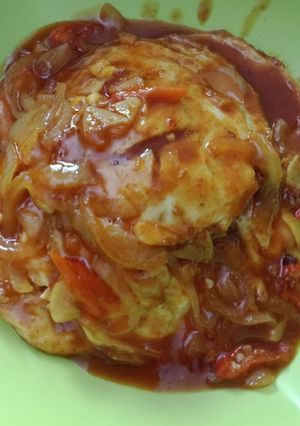 Foto resep Telur asam manis