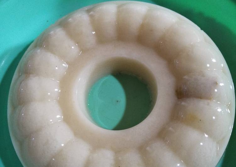 Puding mangga sederhana