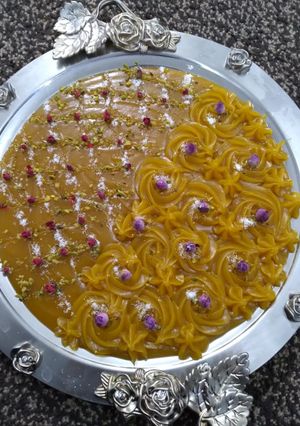 عکسی از دستور حلوا آرد گندم