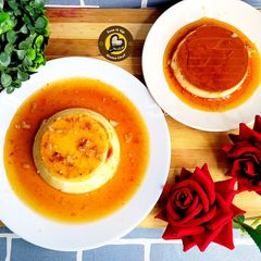 Spanish Flan Caramel Custard Pudding A picture of Spanish Flan Caramel Custard Pudding.