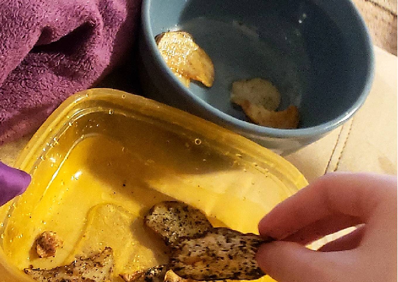 Seasoned Fried potatoes/chips