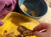 A picture of fried potato chip