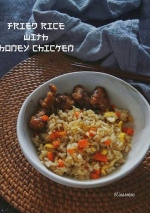Foto resep Nasi Goreng & Honey Chicken