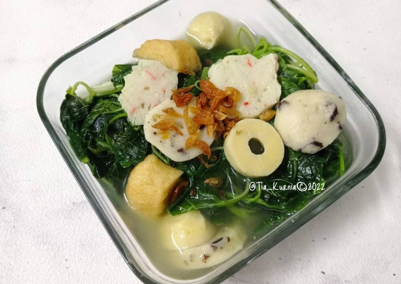 Sop Bayam & Aneka "Bakso" / Suki