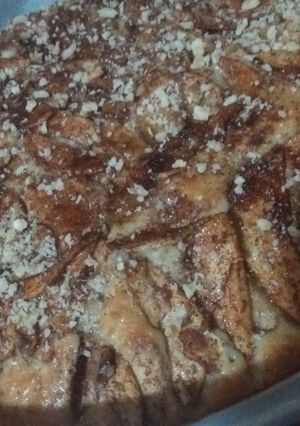 صورة لوصفة كيكة التفاح