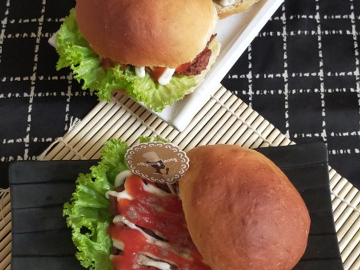 Resep Burger Kornet Ceplok Anti Gagal