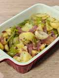 Guarnición de patatas aromatizadas al Jerez