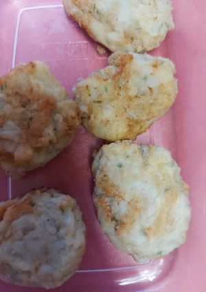 Une photo de Croquette panée à l'aile de raie