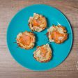 Cestitas de salmón ahumado