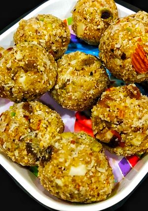 A picture of Dryfruit Seeds &Nuts Laddu.