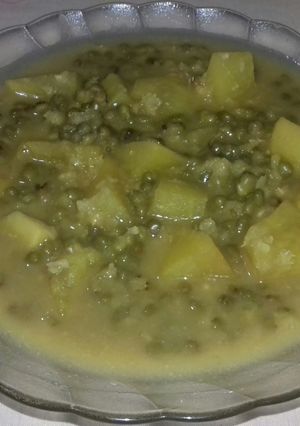 Foto resep Bubur Kacang Hijau + Ubi
