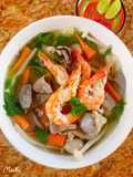 Hu Tieu Thap Cam (Vietnamese Mixed Noodle Soup)