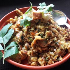A picture of Bread and Egg Scramble(bread-egg burji).