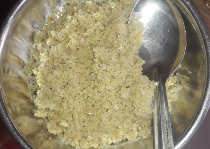 Steps to Prepare Quick Jowar flours churi low fat