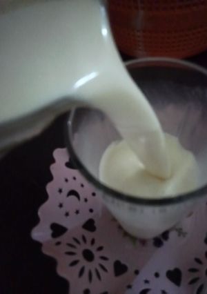 صورة لوصفة عصير الموز الفريش 🍌💜