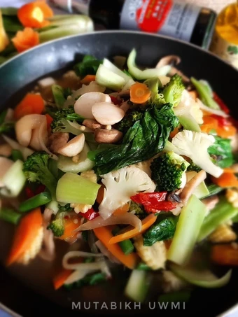 Cara Mudah Membuat Resep Tumis Capcay Bokcoy Jamur Bakso Ikan yang Menggugah Selera Anti Ribet, Lezat