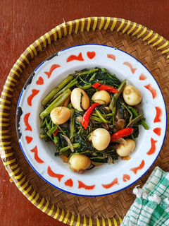 Foto resep Tumis Kangkung Terasi Margarin