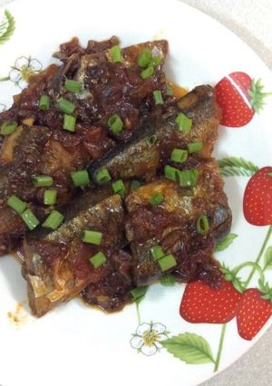 Hình của món Cá thu đao kho cà chua.