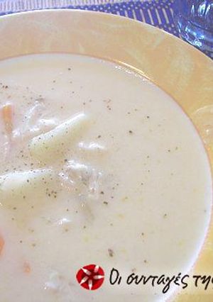 A picture of Fish soup.