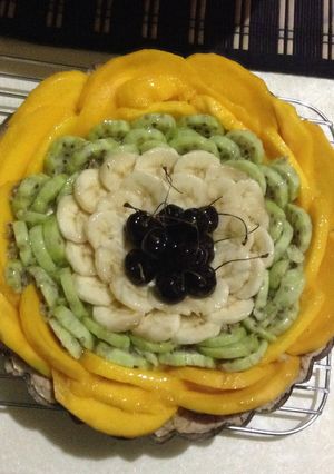 Una foto de Tarta de frutas