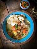 Soto Betawi versi Ayam dengan Kuah Susu