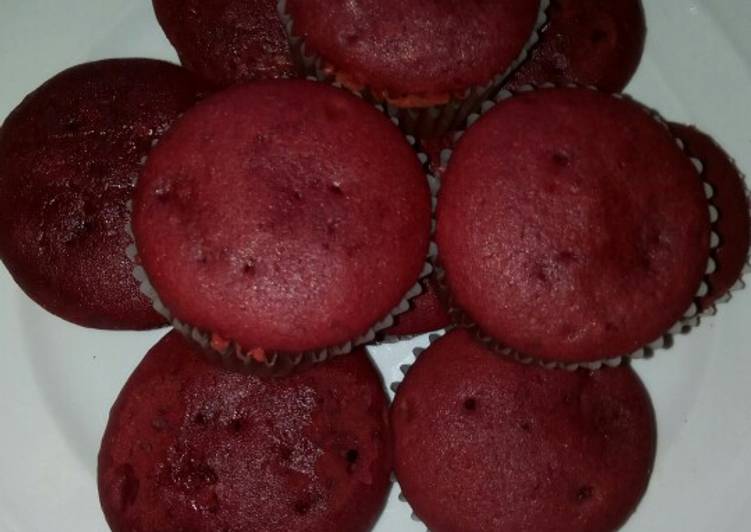 Step-by-Step Guide to Make Speedy Red velvet cupcakes