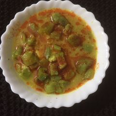 A picture of Dahi besan wali tori.