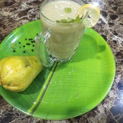 A picture of Babugosha mint juice.
