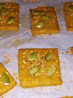 Una foto de Crackers de semillas
