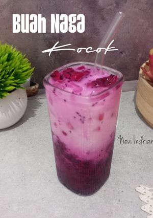 Foto resep Buah Naga Kocok