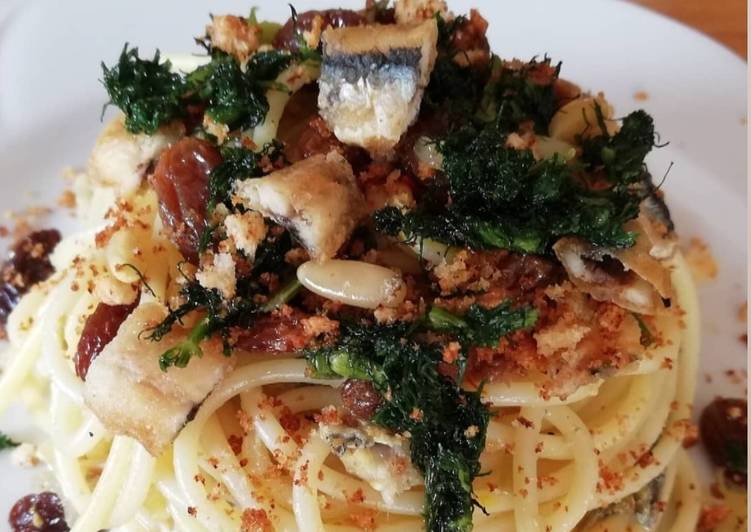 Spaghetti con le sarde 🌷