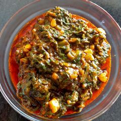 A picture of Lahsuni Palak.