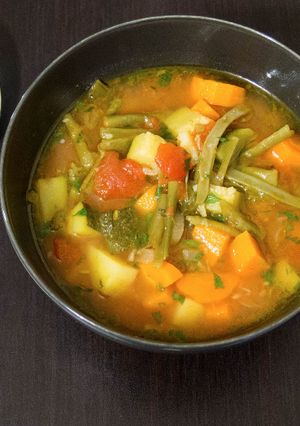 Une photo de Soupe au pistou
