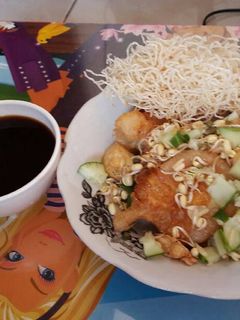 Foto resep Pempek lenggang goreng
