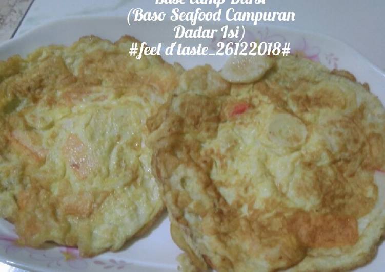 Base Camp Darsi (Baso Seafood Campuran Dadar Isi)