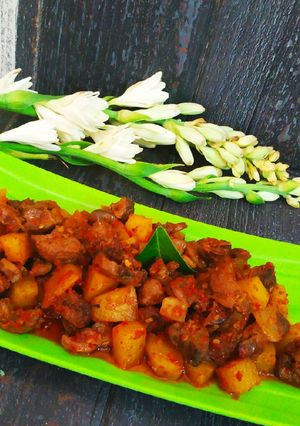 Foto resep Sambal goreng kentang ati ampela