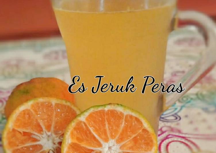 Cara Gampang Menyiapkan 135.Es Jeruk Peras yang Bisa Manjain Lidah