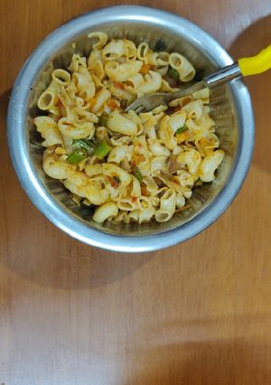 A picture of Vegetable macaroni.