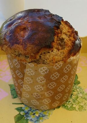 Una foto de Pan dulce integral