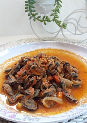 Foto resep Kerang Hijau Saus Padang