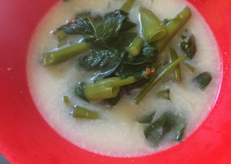 Kangkung Sayur Santan Sederhana Simple