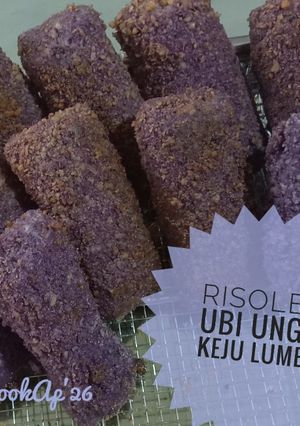 Foto resep Risoles Ubi Ungu Keju Lumer🍠
