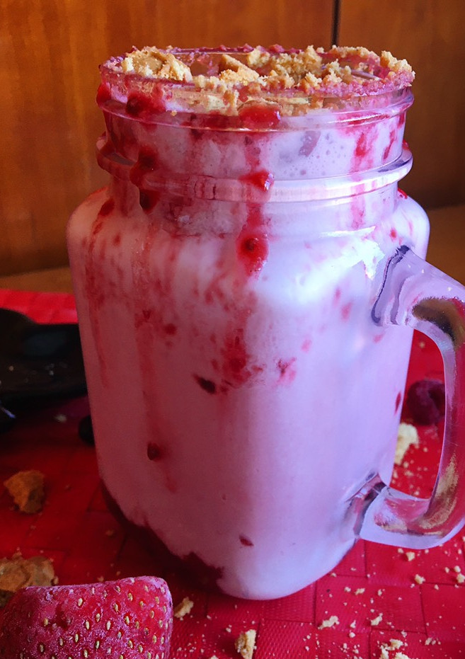 Una foto de Batido Cheesecake