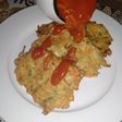 Fu Yung hai ayam & saos asam manis